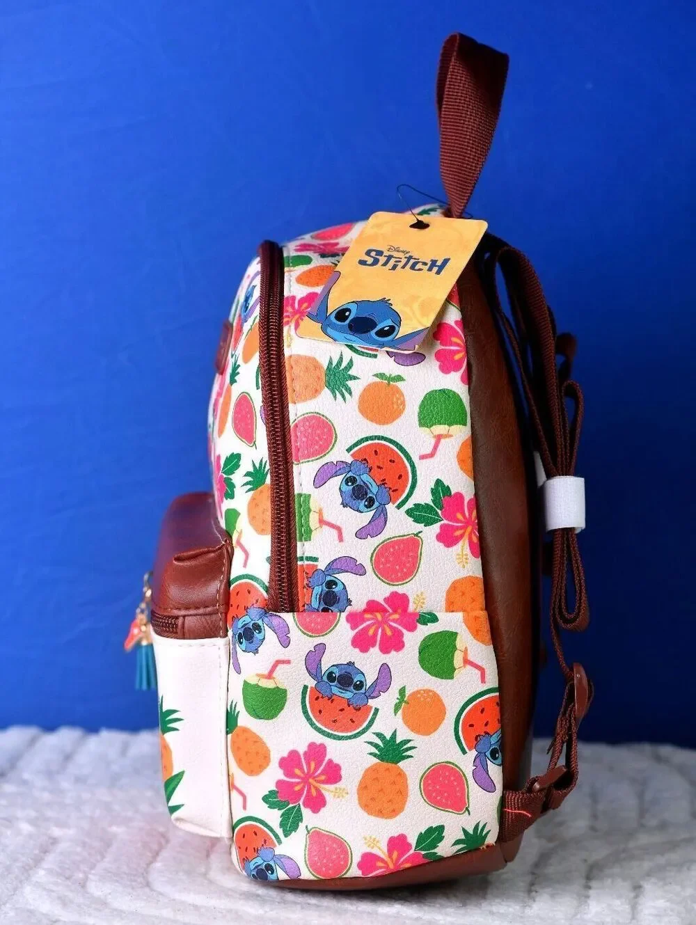 Bioworld Disney Stitch Fruity Fiesta Mini Backpack - NWT